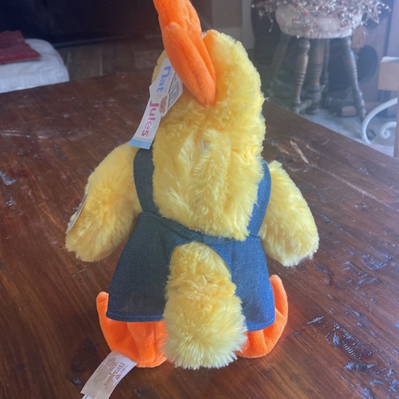 Nat and Jules cluck rooster plush toy motion moving and sound NWT 11 in tall - Picture 3 of 10
